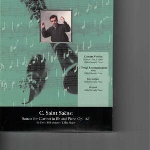 Camille Saint-saëns | Sonata for Clarinet and Piano Op. 167 CD playalong | Dowani